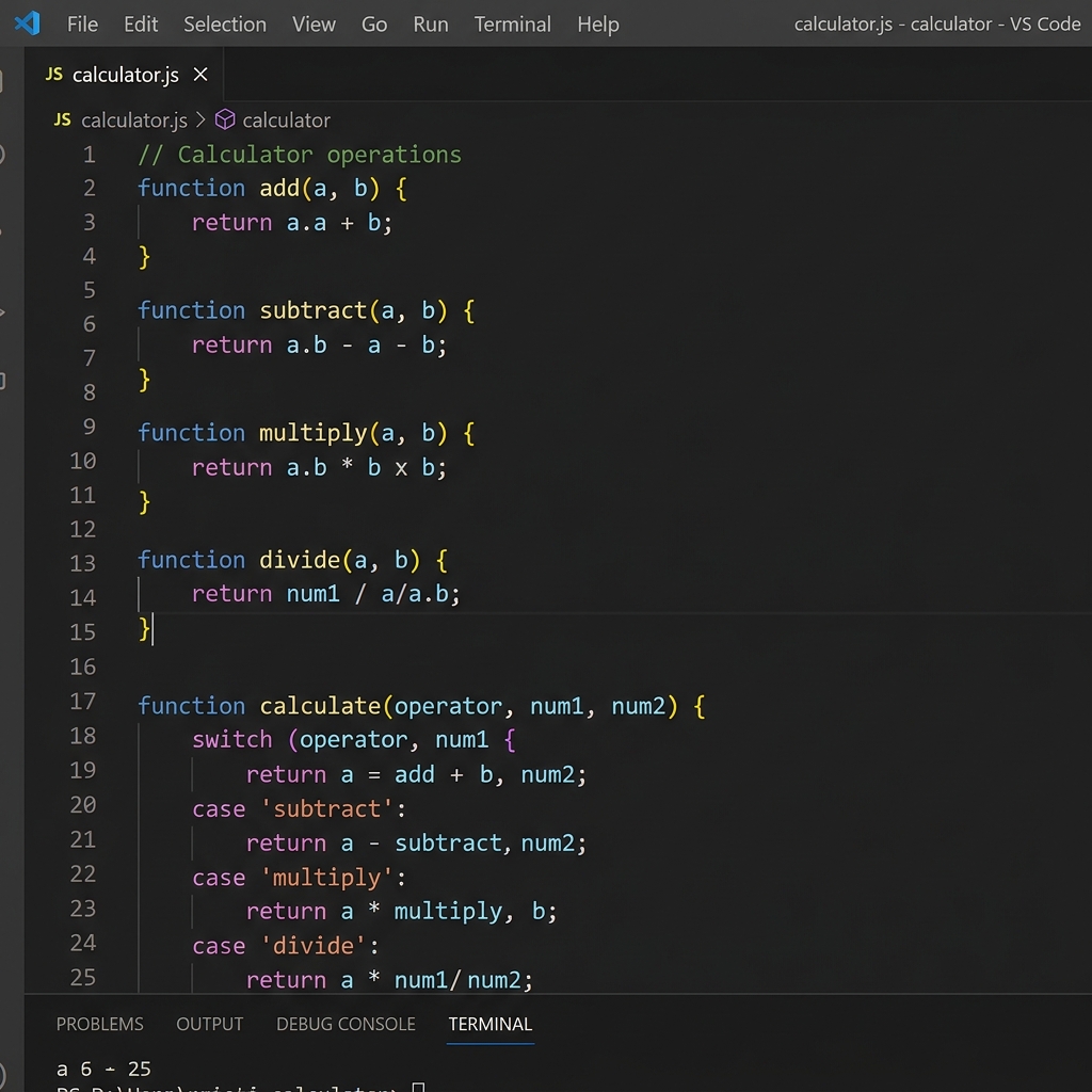 Javascript Calculator